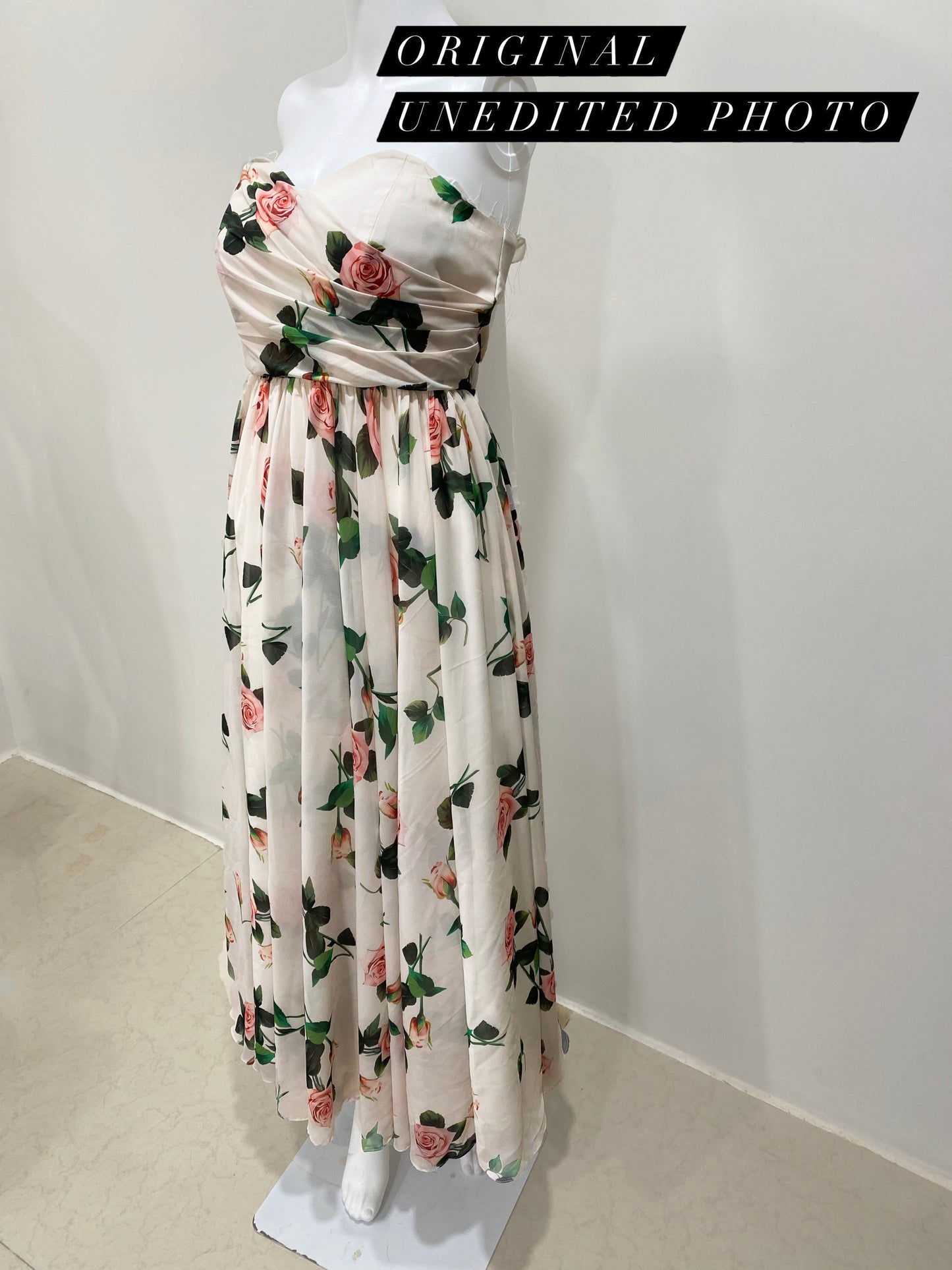 Rose Tube Midi Dress